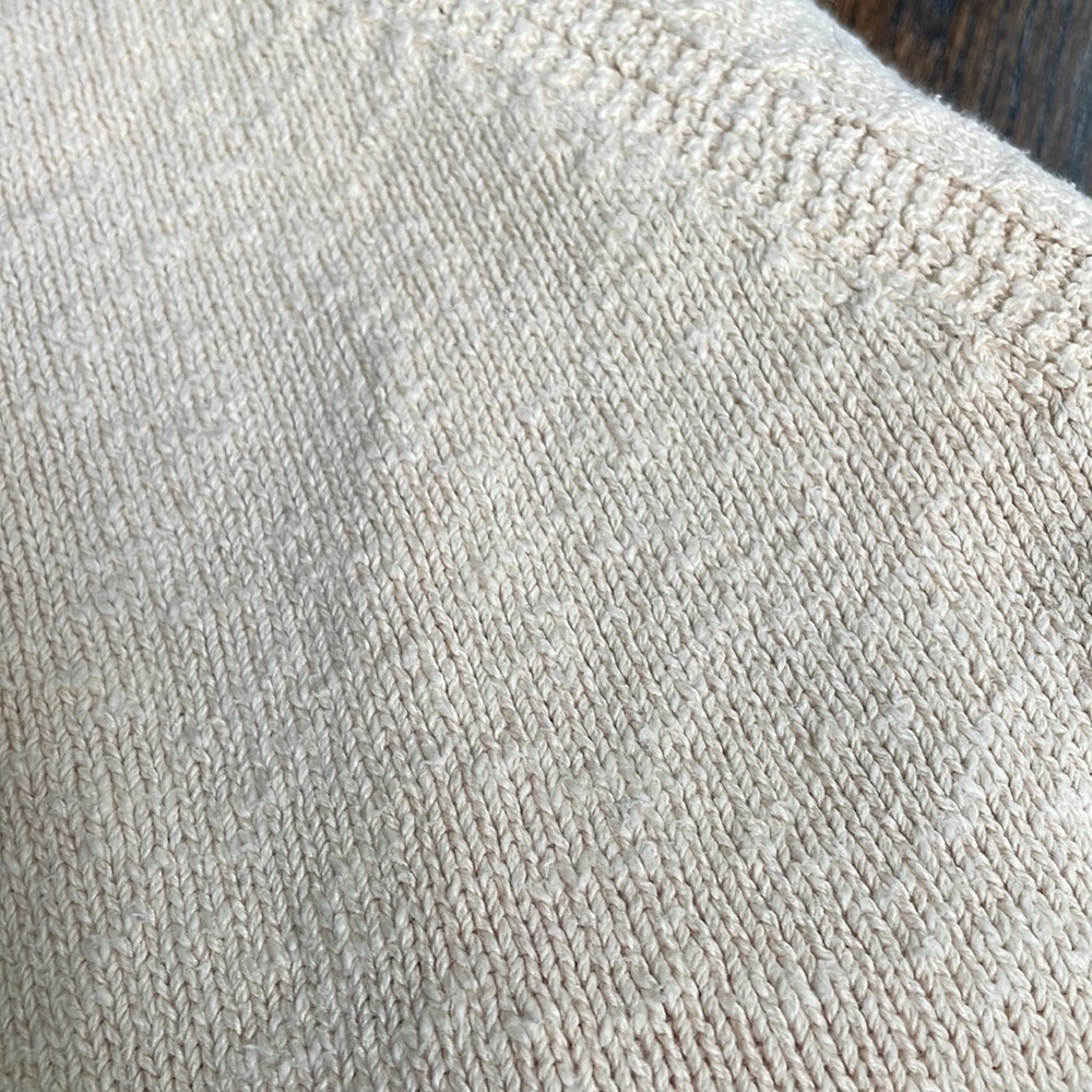 J Crew Summer Weight Textured Cotton Sweater - Picture 10 of 10